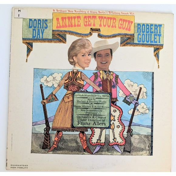 Vinyl Annie Get Your Gun Doris Day And Robert Goulet Vintage - Picture 1 of 4